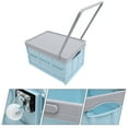 thumbnail image 3 of Recardis Lidded Storage Bin Collapsible Storage Box Stackable Clothes Storage Box With Wheel, 3 of 6