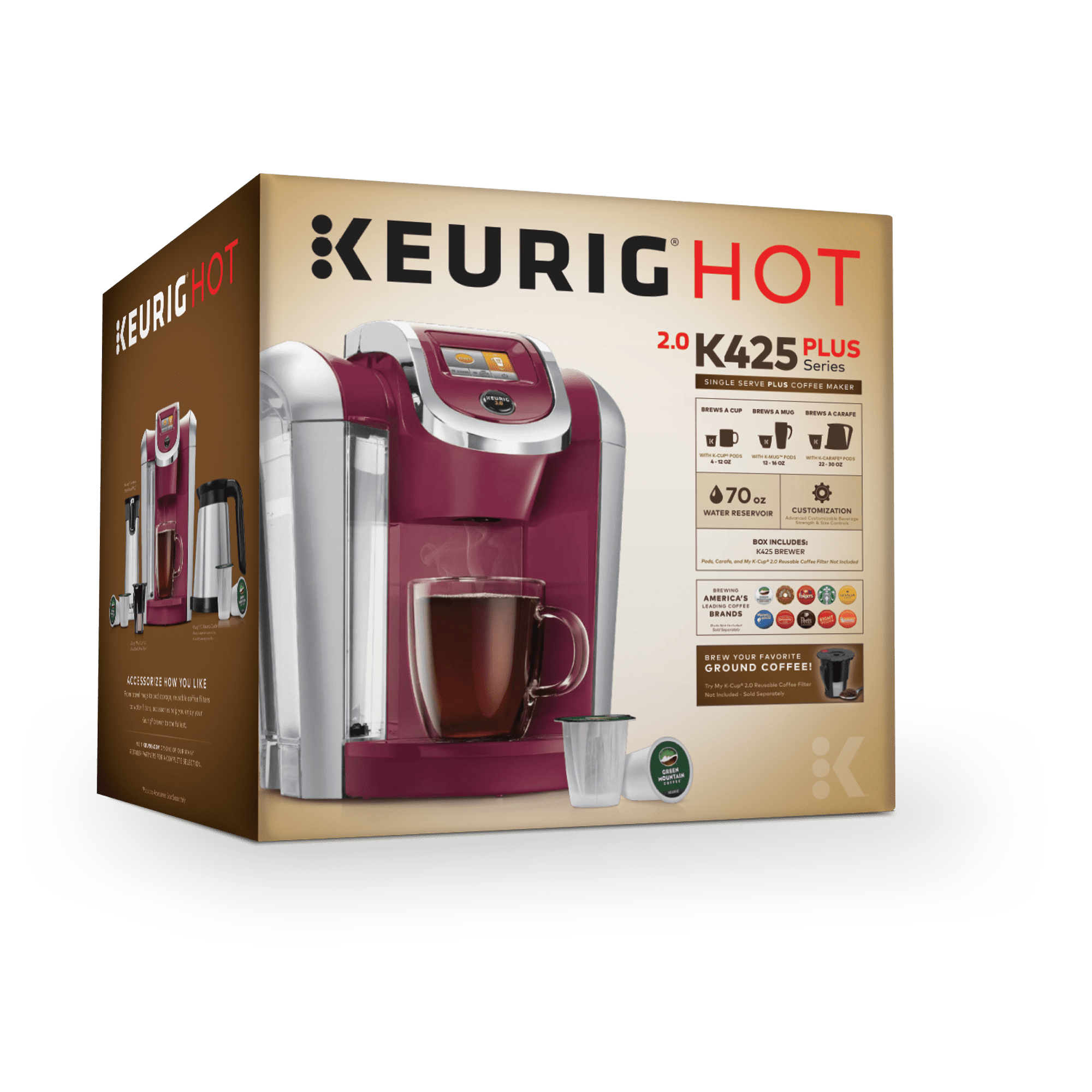 Keurig releases K-Mug pods, 2015-03-24