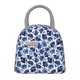 thumbnail image 1 of Easygdp Blue Ink Flowers Bolsa de Almuerzo Insulada Grande, Forro de Aluminio, Diseño Espacioso, a Prueba de Fugas, Ideal para Trabajo, Picnics, Viajes y Actividades al Aire Libre, 1 of 6