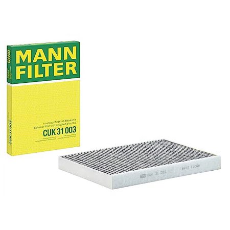 MANN-FILTER CUK 31 003 Cabin Air Filter - Pollen Filter with Activated Carbon