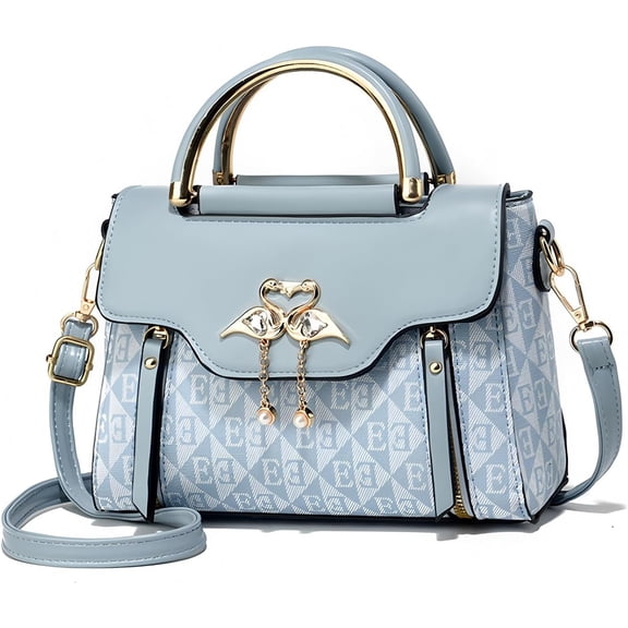 Sunyuer Women's Fashion Handbags & Purses, Stylish Simple Crossbody Bag Small Square Bag for Daily Use