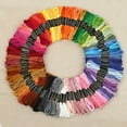 thumbnail image 1 of 100 colored 50 colored 24 colored Embroidery Thread Cotton colored Cross Cross Needle Line Craft Sewing Floss Kit, 1 of 9