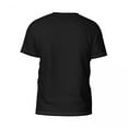 thumbnail image 6 of Graphic tees Skeleton Playing Guitar Vicious Men's Short Sleeve T-Shirt (Multiple Designs) Black, 6 of 7