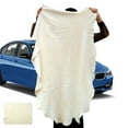 thumbnail image 2 of Miuline Chamois Cloth For Car Absorbent Drying Towel Natural Leather Irregular Shape  Cleaning Car Cloth, 2 of 10