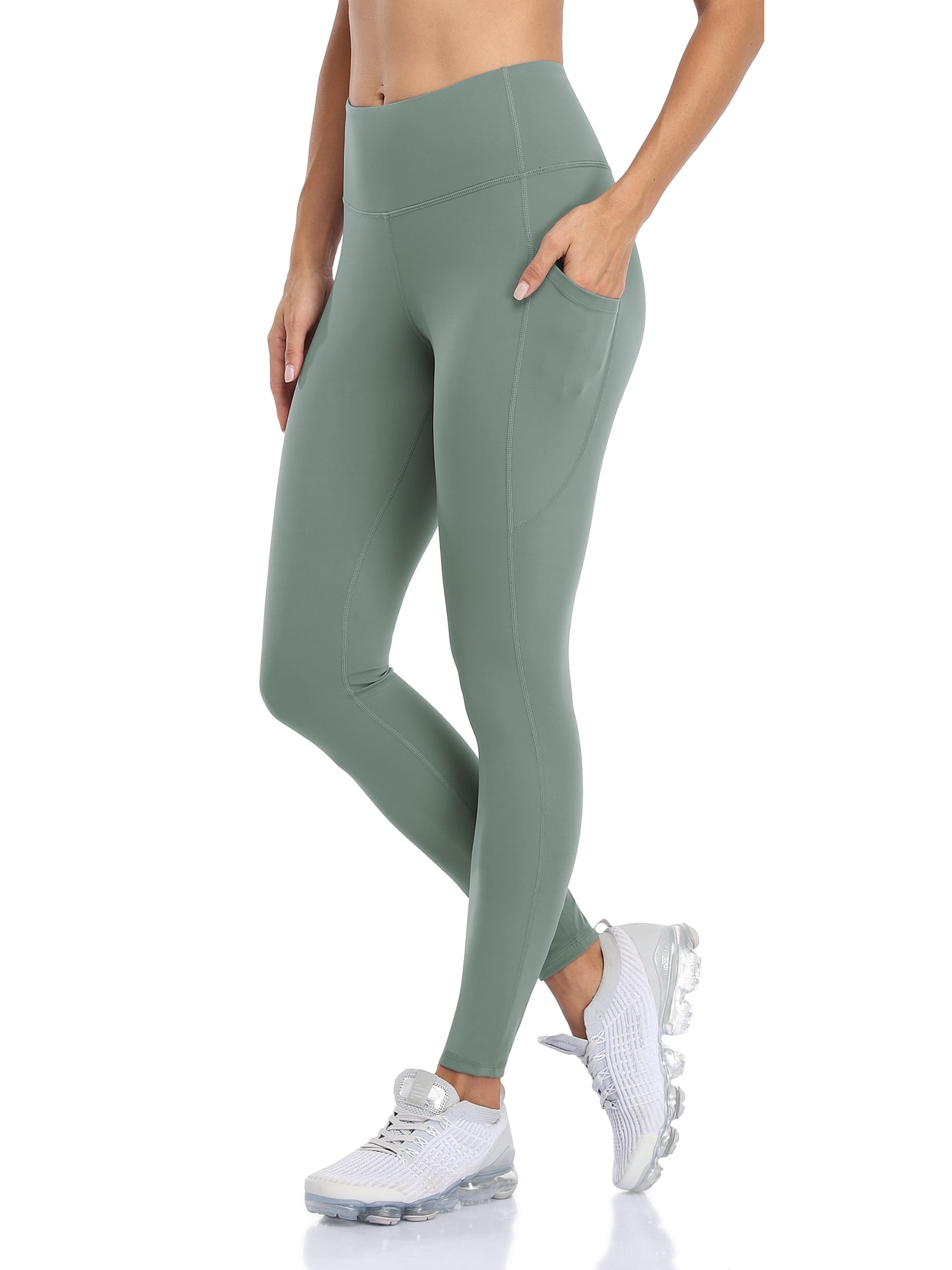 Women's High Rise Tight Yoga Pants Buttery Soft Legging With Hidden Pocket  
