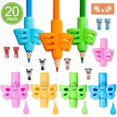 thumbnail image 3 of Casquillos ergonómicos Vhermosa para lápiz de entrenamiento para niños, 3 of 8