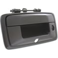 thumbnail image 3 of Tailgate Handle Compatible with CHEVROLET SILVERADO/SIERRA 1500 2014-2015/2500 HD/3500 HD 2015 Outside Primed Black with Keyhole and Camera Hole All Cab Types, 3 of 5