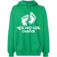 thumbnail image 2 of OXI Hoodie Sweatshirt - Hide And Seek Champion, Basic Casual Hoodie for Men's and Women Fleece Hoodie Long Sleeve - Irish Green 2X-Large, 2 of 3