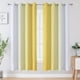 thumbnail image 2 of Cortinas Estelar Textiler Ombre, amarillo y gris, 132 x 183 cm, 2 paneles, 2 of 9