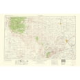 thumbnail image 2 of USGS 18x13 Gold Ornate Wood Framed with Double Matting Museum Art Print Titled - Carlsbad New Mexico Quad - USGS 1963, 2 of 4