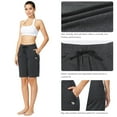 thumbnail image 3 of BALEAF Bermuda Shorts For Women Running Basketball Shorts With Pockets Deep Gray Size M, 3 of 7