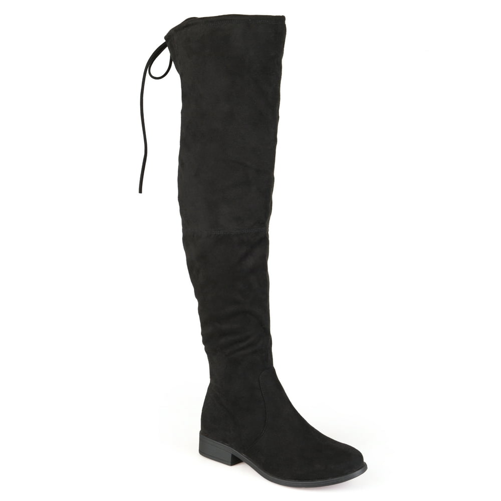 wide calf over the knee heels