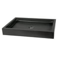 thumbnail image 2 of Rectangular Vessel Sink - Honed Lava Stone, 2 of 7