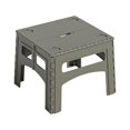 thumbnail image 3 of Mesa de campamento Zulema escritorio plegable al aire libre Verde gris, 3 of 8