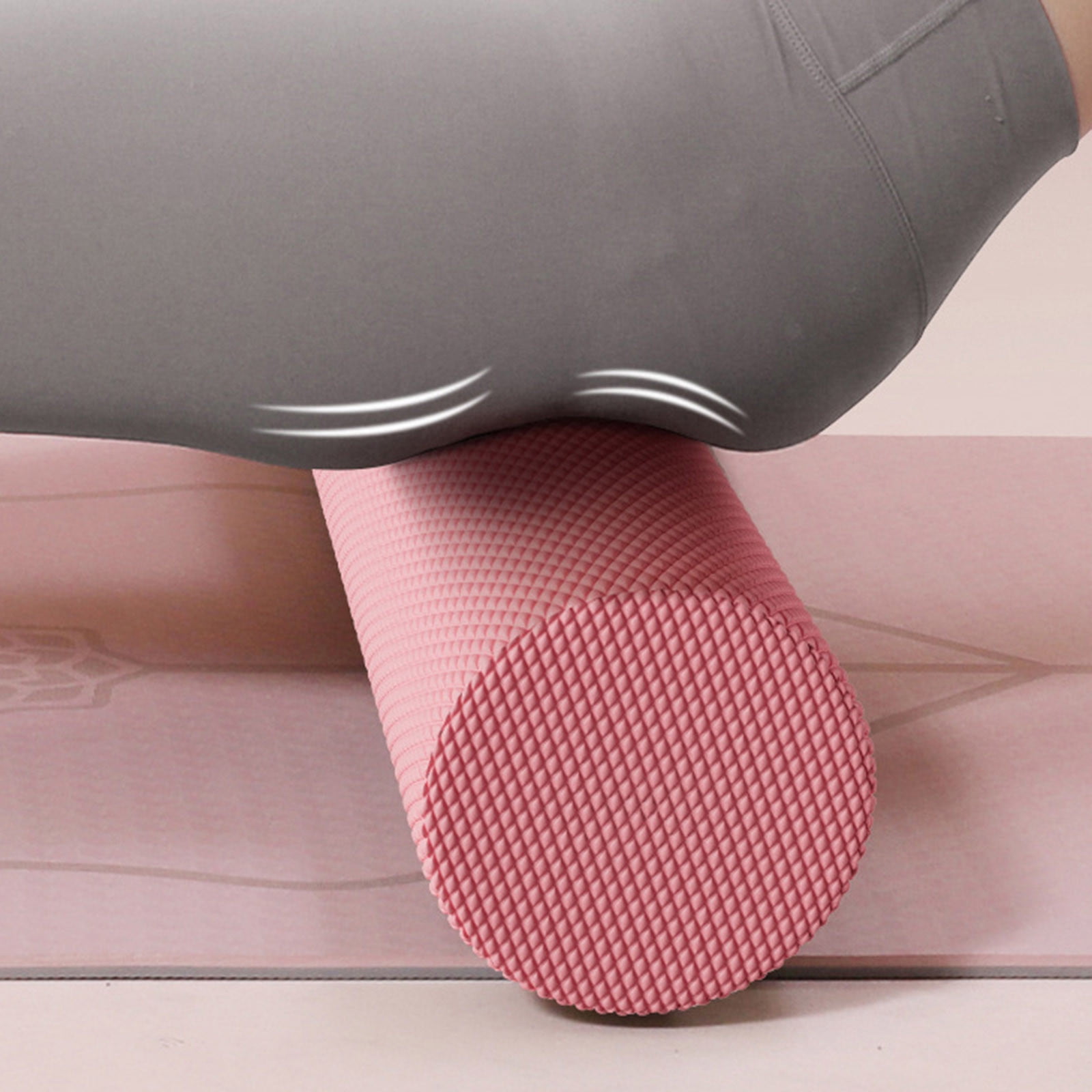 BVCL 11.8in EVA Soft Foam Roller For Muscle Yoga & Exercises – High Density Massage Roller For Fitness Recovery 30 Cm X 9.5 Cm Stability Yoga Pole Fitness For Home Practice