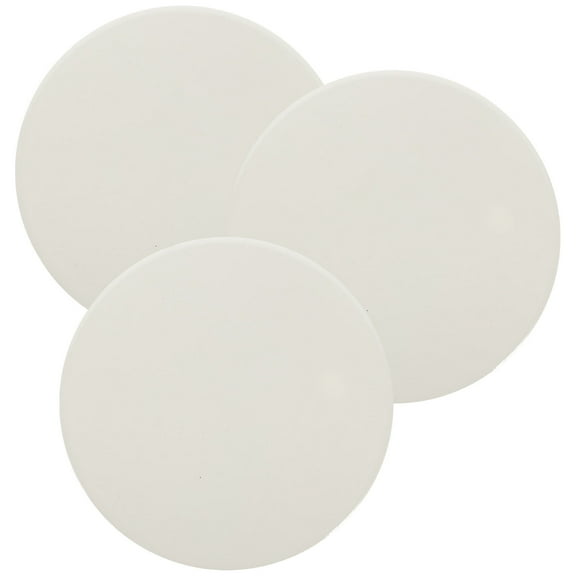 MERRYHAPY White Ceramic Set of 3 Simple Design Drink for Home Office and Back to School