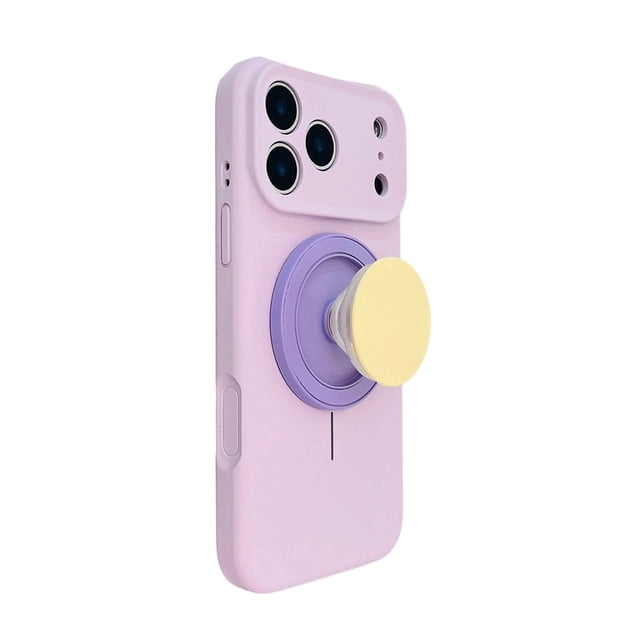 Ainf For IPhone17 With Stand Full (Yellow Purple Blue Yellow Green)