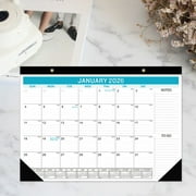 Desk Calendar from Jan 2026 to June 2027, Monthly Wall Calendar for Home or Office, 17 x 12