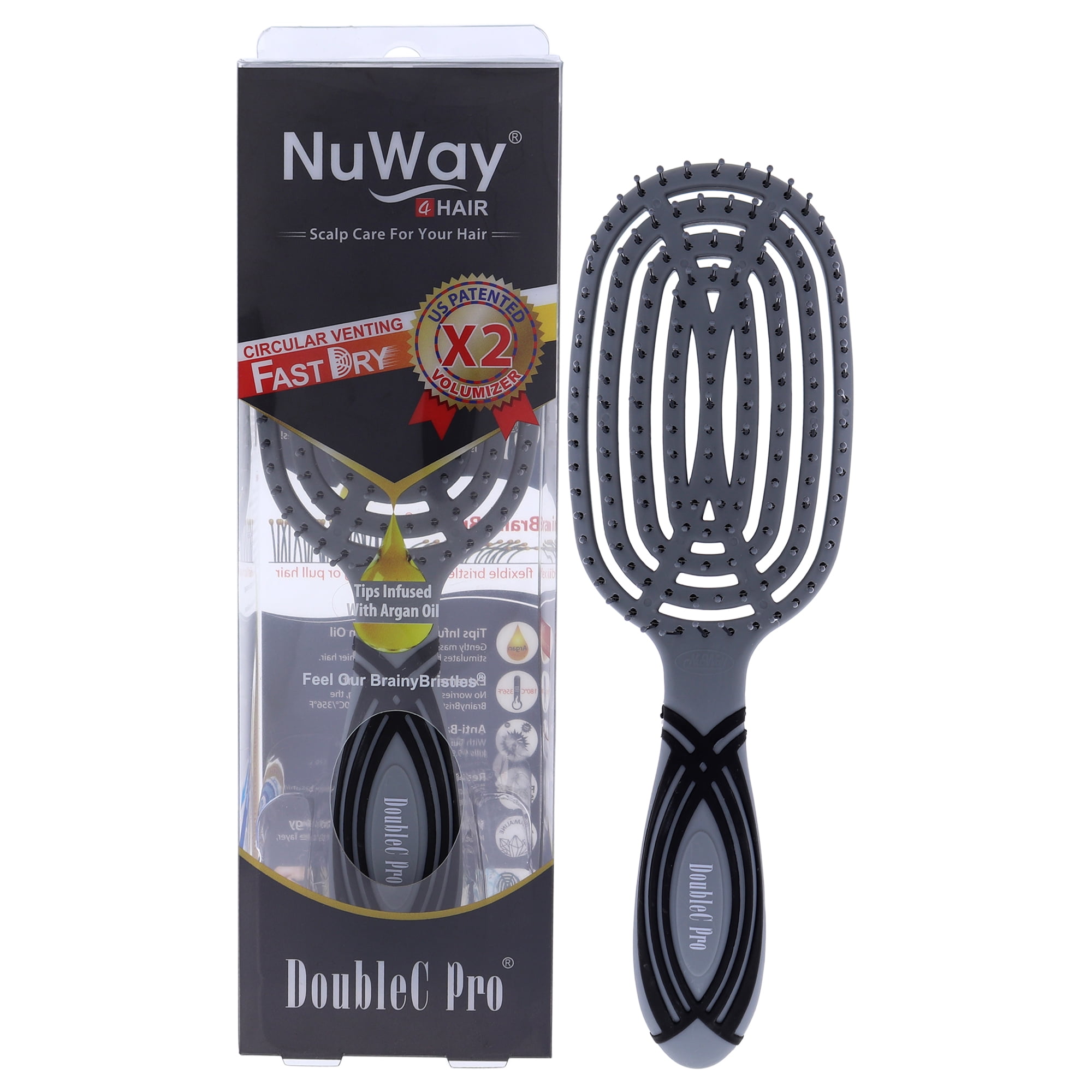 NuWay DoubleC Pro - U.S. Patented Double Curved/Circular Vented