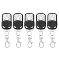 thumbnail image 1 of Control Remoto 5pcs Fijo Universal 433mhz Controlador Reemplazo Inalámbrico Portátil para Garaje Puerta, 1 of 9