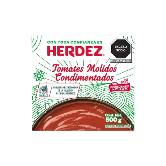 Tomates molidos Herdez condimentados 500 g