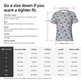 thumbnail image 4 of Rocae Party Shark Cute for Men's Moisture-Wicking Crew Tee - T-Shirt for Sports, Outdoor Activities, and Casual WearLarge, 4 of 9