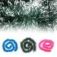 thumbnail image 3 of SPRING PARK 2m Long Christmas Tree Tinsel Strip Hanging Ornament Ribbon Garland Home Decoration, 3 of 6