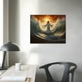 thumbnail image 4 of COMIO Jesus Christ Canvas Wall Art, Christian Decor With Modern Religion, is Perfect To add Faith and Inspiration To your Home or Office, 4 of 5