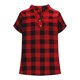 thumbnail image 5 of Blusas para las Mujeres Casual Verano Botón Sólido Cuello en V Suelto Camiseta Blusa Tela Suave Transpirable para la Oficina Casual Uso Diario Camisa de Denim Vestido Mujeres, 5 of 8