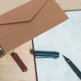 thumbnail image 3 of OULII 12Set Business Envelopes Vintage Kraft Paper For Invitations Assorted Color, 3 of 4