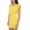 Yellow, variant on Yellow Large Size Women's Sleeveless Mini Cocktail Dress, One Shoulder Ruffle Bodycon Sexy Going Out Party, Spring Summer 2024
