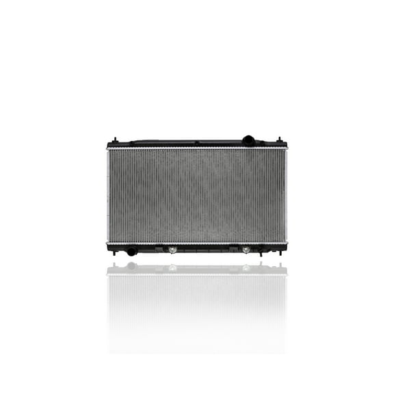 Radiator - Pacific Best Inc. Fit/For 13440 14-18 Infiniti Q50 3.7L, 14-18 Q50 Hybrid 3.5L Automatic Transmission - Plastic Tank Aluminum Core, With Transmission Oil Cooler