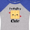 thumbnail image 4 of Inktastic Waffle Pun Im Waffle-y Cute Girls Baby Bodysuit, 4 of 5