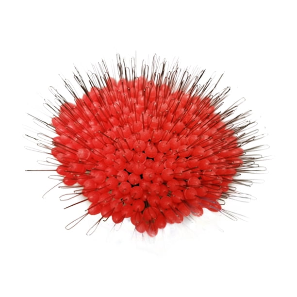 300 piezas de pesca corcho tapón flotador espacio frijol pescado línea aparejos (rojo S) Ehuebsd Para estrenar