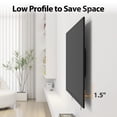 thumbnail image 6 of MountLiving Tilting TV Wall Mount for 37-95" Screens, -8° Tilt Adjustment, Max VESA 600x400mm, 132 lbs Capacity, Fits 16"/24" Studs, 6 of 8