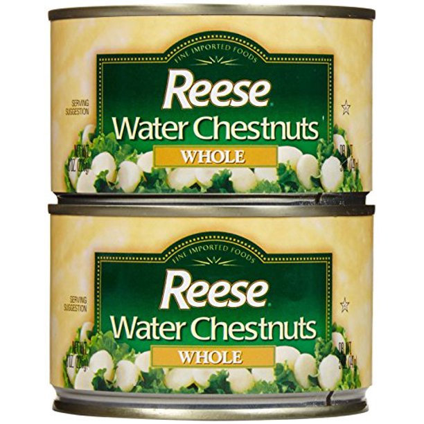 Reese Whole Water Chestnuts8 Oz2 Pack