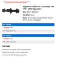 thumbnail image 2 of Alignment Camber Kit - Compatible with 1991 - 2002 Saturn SL1 1992 1993 1994 1995 1996 1997 1998 1999 2000 2001, 2 of 2