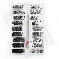thumbnail image 1 of MesaSe 500 Pcs Micro Mini Kit de Réparation de Vis avec Tournevis Petit Assortiment de Vis en Acier Inoxydable Kit 18 Tailles pour Lunettes Ordinateur Portable Bijoux, 1 of 5