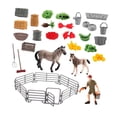 thumbnail image 4 of Juego de caballo y jinete, juego de simulación, adornos, figuras de acción, colección, juguete ecuestre realista para niños de 3, 4, 5, 6 y 7 años 10207, 4 of 10
