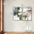 thumbnail image 5 of Silent Radiance Duo Shadowbox Print Blue Wall Decor by Art Remedy, Blonde Frame, 30 x 45, 5 of 6