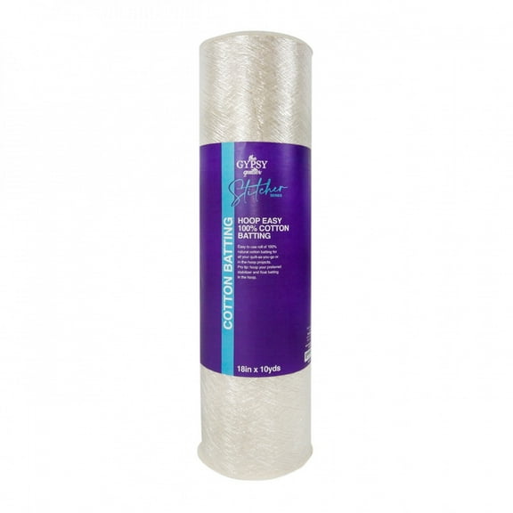 The Gypsy Quilter Cotton Batting 18in x 10yds