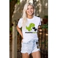 thumbnail image 3 of Mommysaurus Cute Dinosaur Mothers Day Women's Plus Size Graphic Tee Brisco Brands 2X, 3 of 5