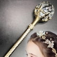 thumbnail image 4 of Cetro de bola de cristal Salvador Oro, 4 of 7