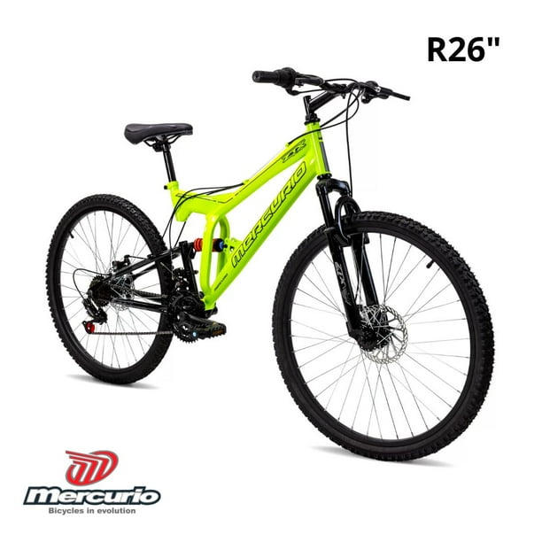 Bicicleta de Montaña FRATELLO MUEBLES Mercurio Rodado 26 Modelo ZTX Doble  Suspensión Todo Terreno