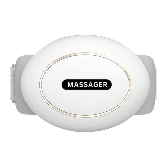 Abdominal Masajeador Eléctrico para Entrenamiento de Cintura Vibración Ajustable Máquina de Masaje Portátil Función de Calentamiento Adecuado para