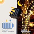 thumbnail image 4 of Luz de cuerda solar 33 pies 100l Ip65 impermeable al aire libre Led, 4 of 5