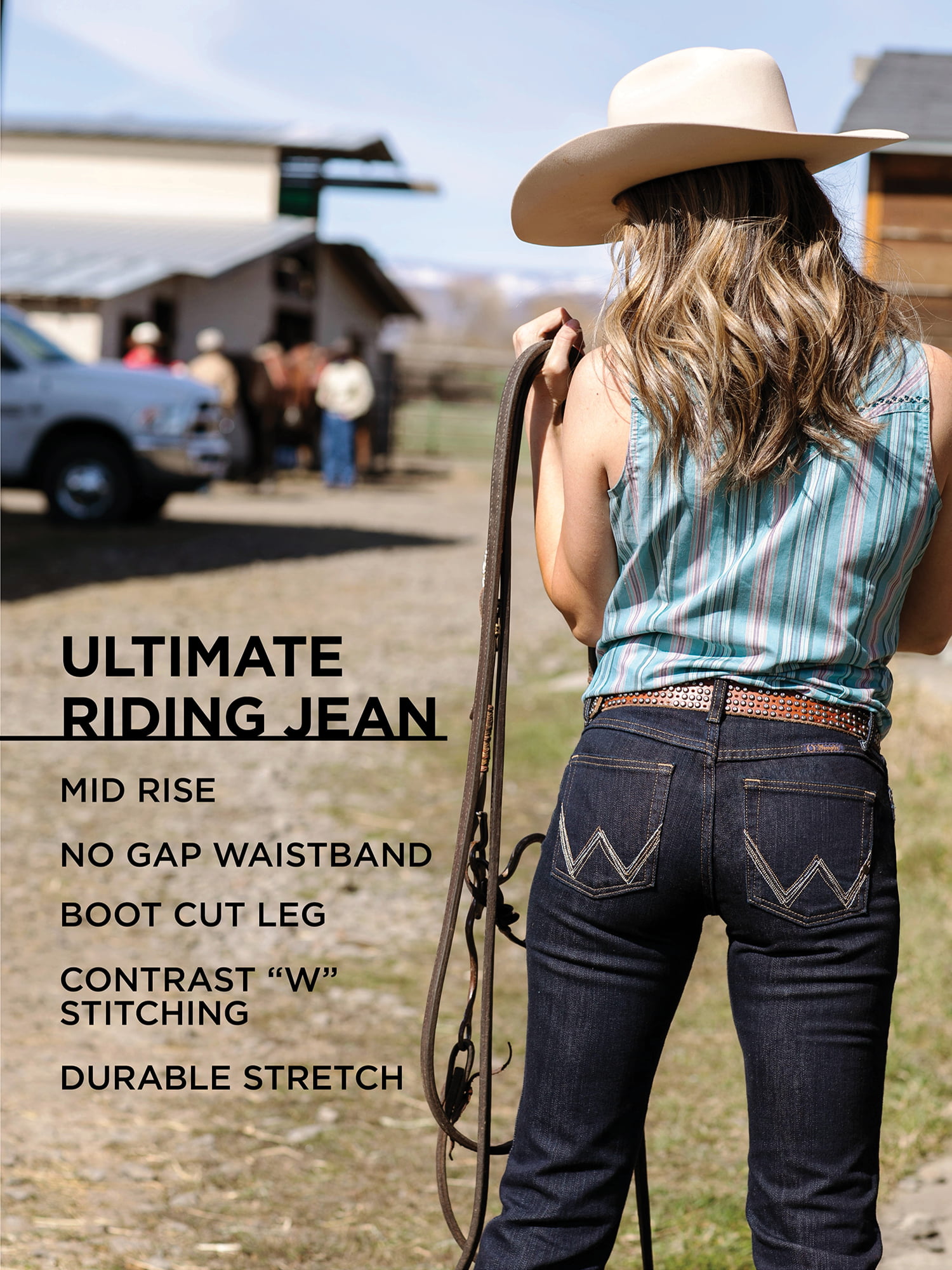 Wrangler Women's Ultimate Riding Jean Q-Baby 