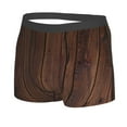 thumbnail image 2 of Junzan Vintage Wood Mens Underwear Boxer Briefs For Men’s - X-Large, 2 of 9