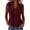 Wine-02, variant on Women's Sleeveless Button Down Shirt Peter Pan Collar Dressy Casual Solid Color Summer Blouse