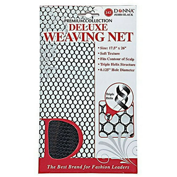 Donna Delux Weaving Net Black, 1 Ea